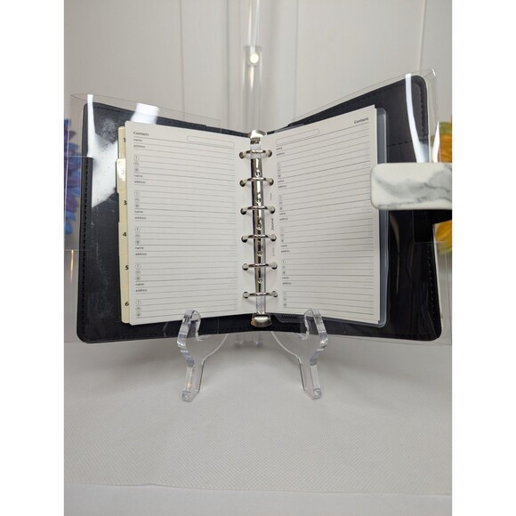 Filofax Pocket Patterns Organizer - Marble, White, Swirl, 2026 - Picture 10 of 14